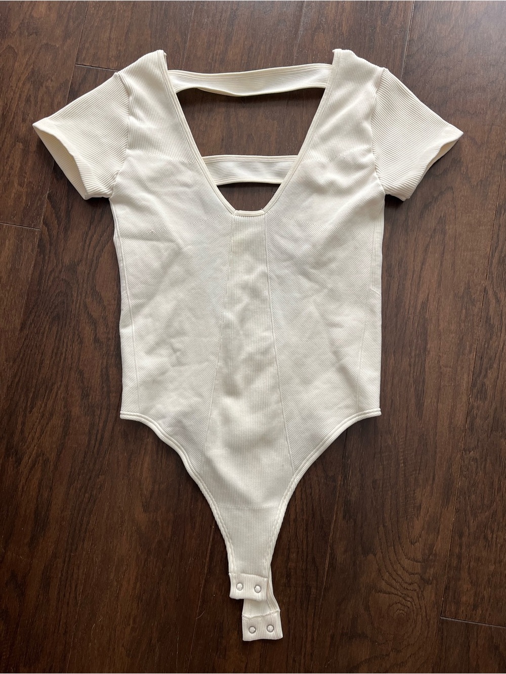 By Anthropologie Ribbed Bodysuit